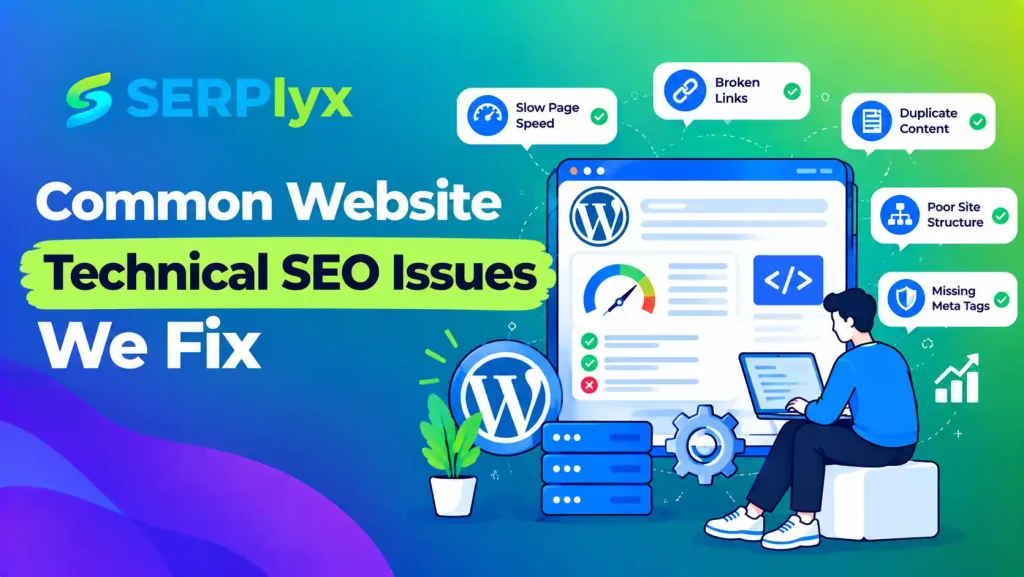 Common Website Technical SEO Issues We Fix
